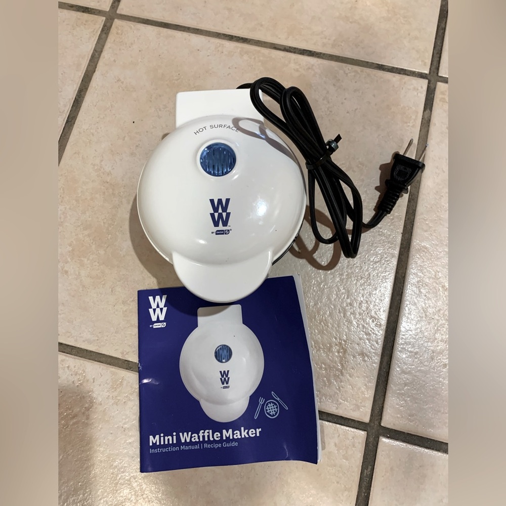 Weight watchers mini waffle maker